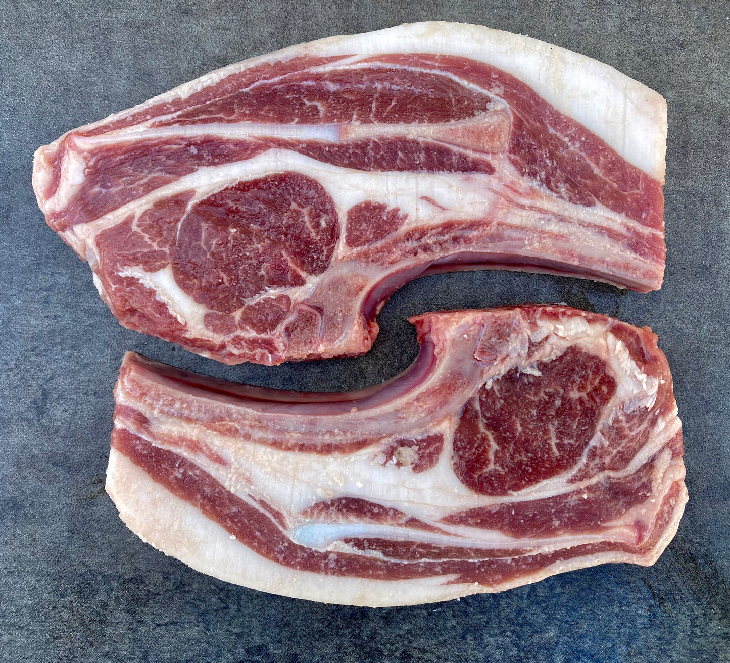 Lamb blade steaks