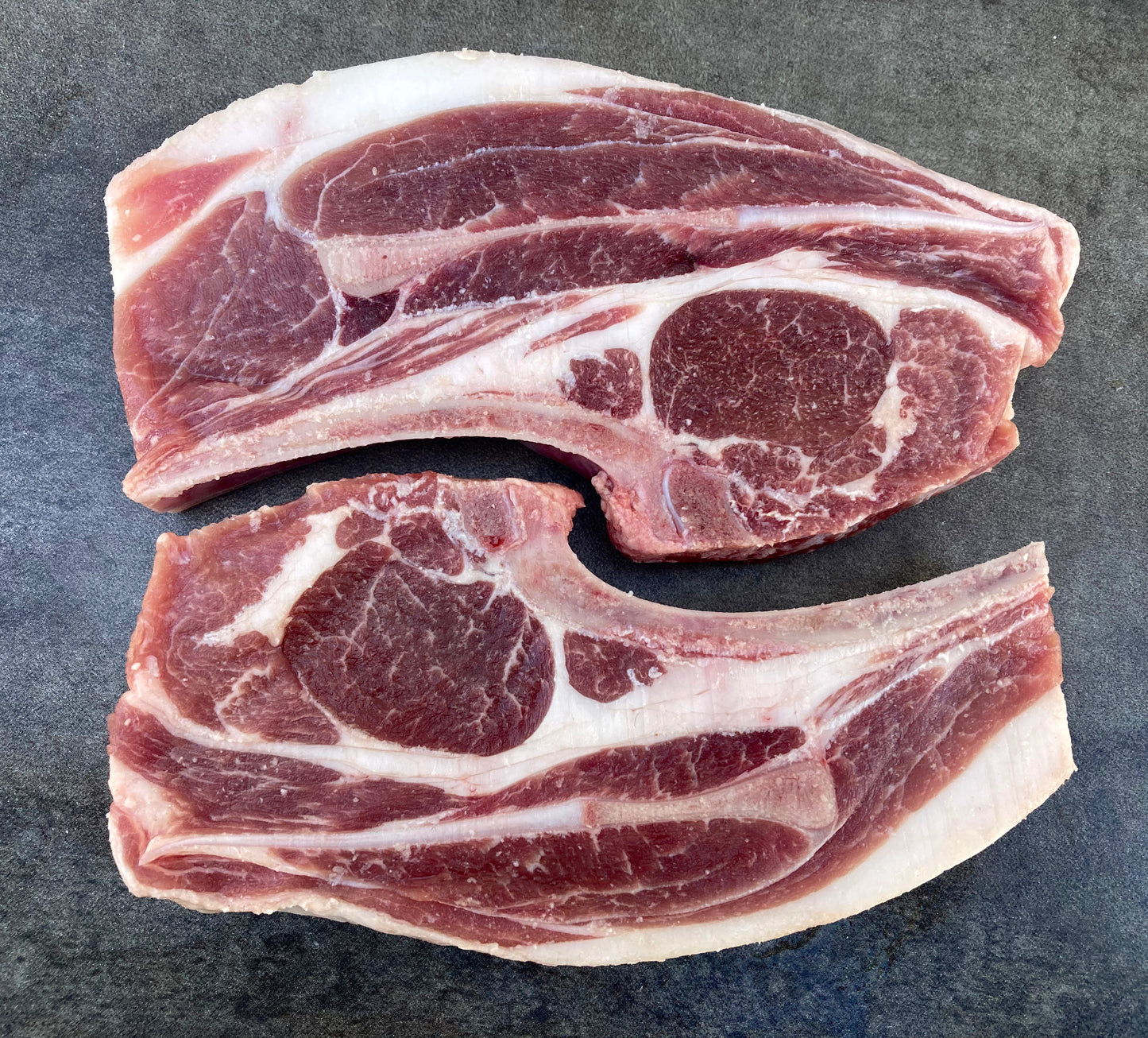 Lamb blade steaks